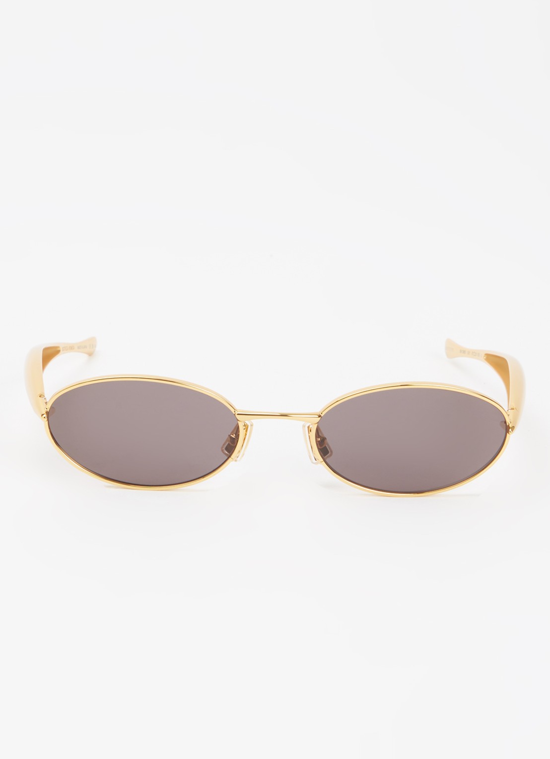 Bottega Veneta Retro zonnebril BV1342S - detail goud
