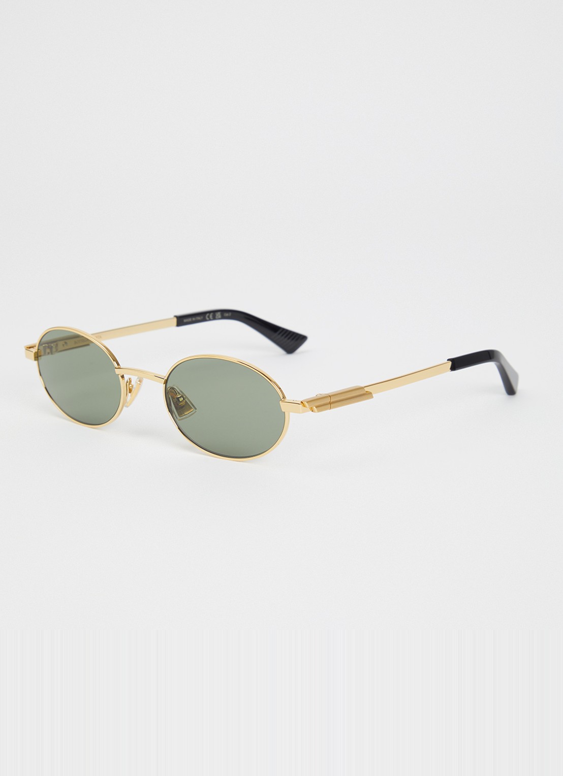 Bottega Veneta Retro zonnebril BV1470S - voorkant 3 goud