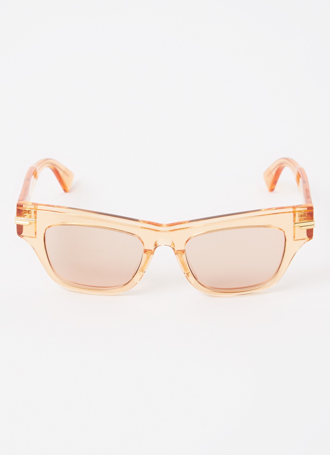 Bottega Veneta Wayfarer zonnebril BV1122S - detail oranje