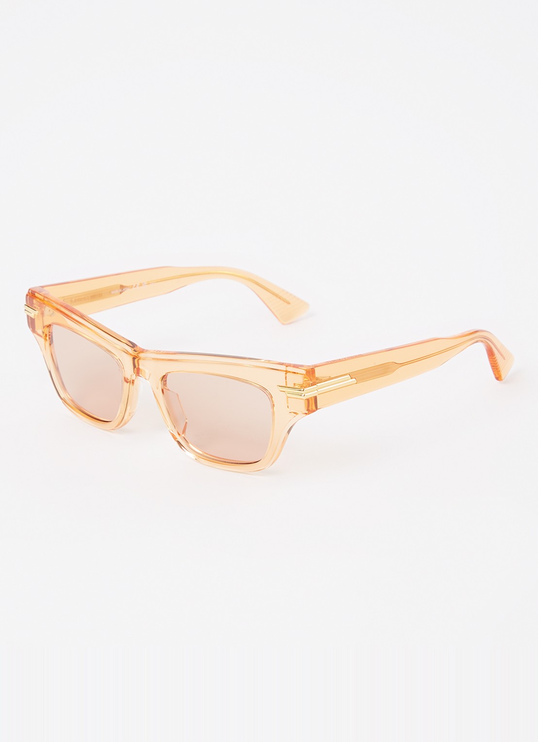 Bottega Veneta Wayfarer zonnebril BV1122S - voorkant 4 oranje