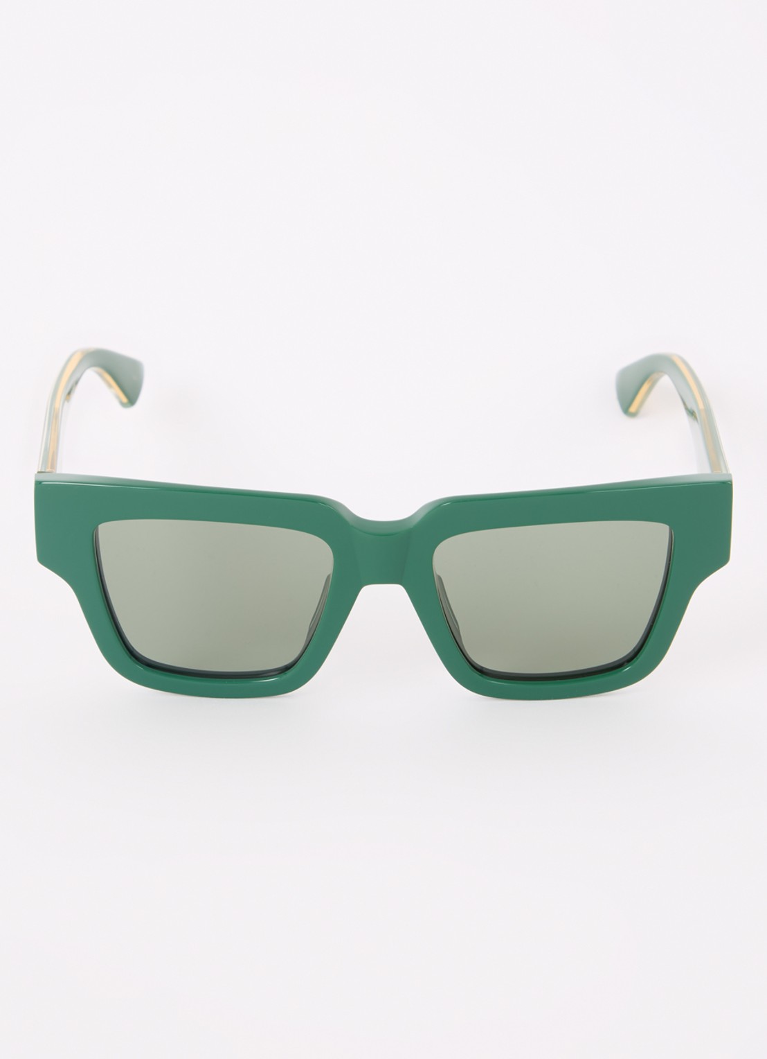 Bottega Veneta Wayfarer zonnebril BV127 - detail 3 groen