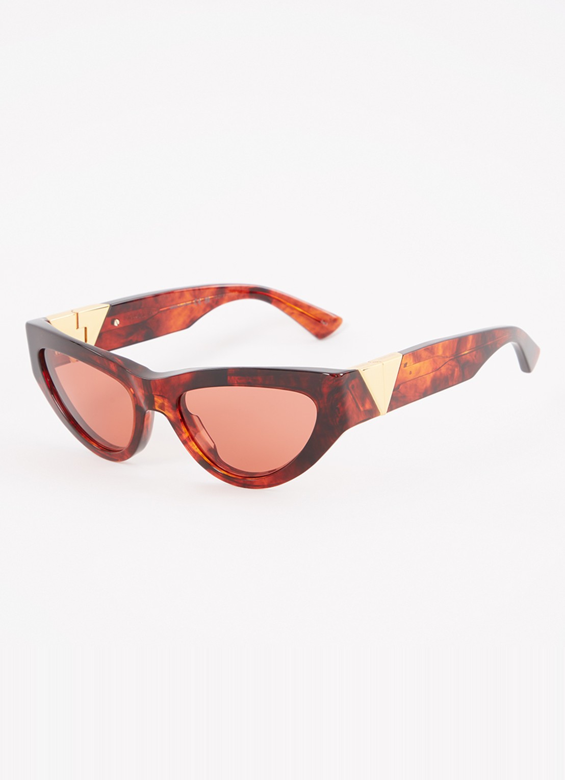 Bottega Veneta Zonnebril BV1176S - voorkant 4 steenrood