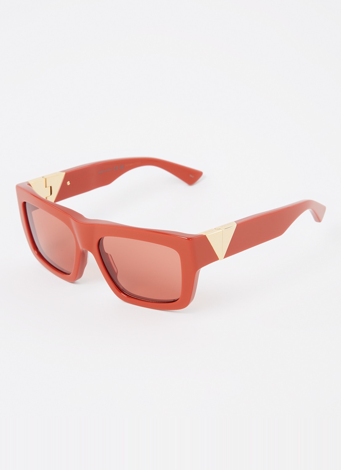 Bottega Veneta Zonnebril BV1178S - voorkant rood