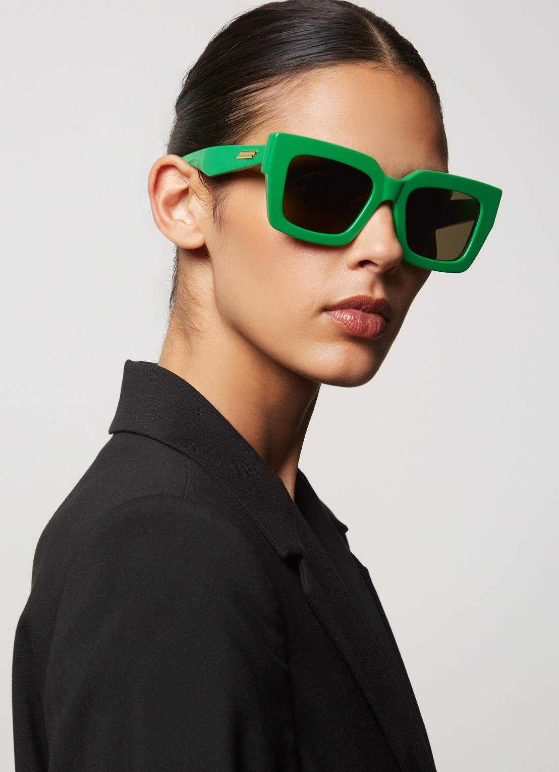 Bottega Veneta Zonnebril BV1212S - voorkant 5 groen