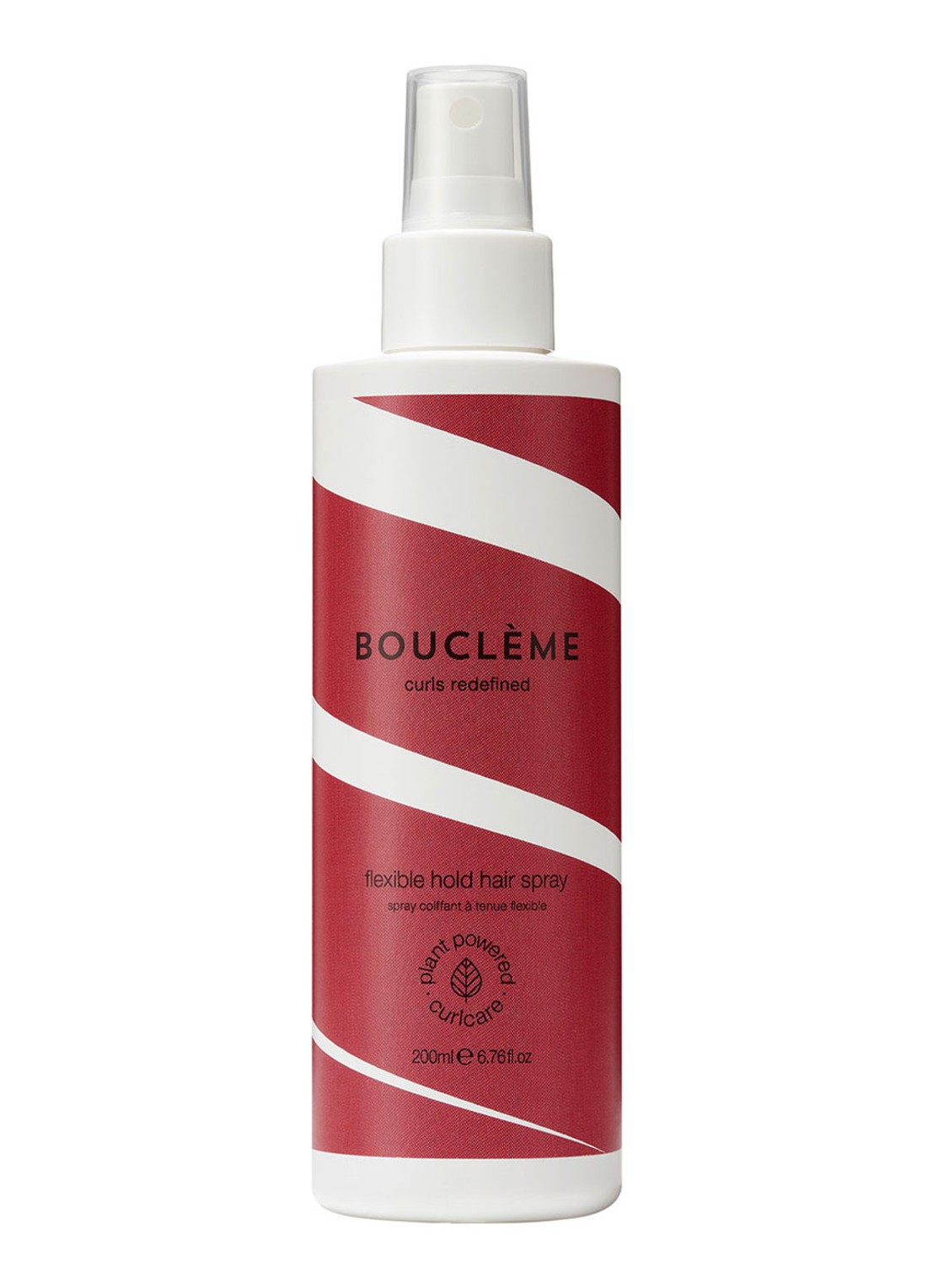 Bouclème Flexible Hold Hairspray - haarspray voor krullend haar - voorkant 2 undefined