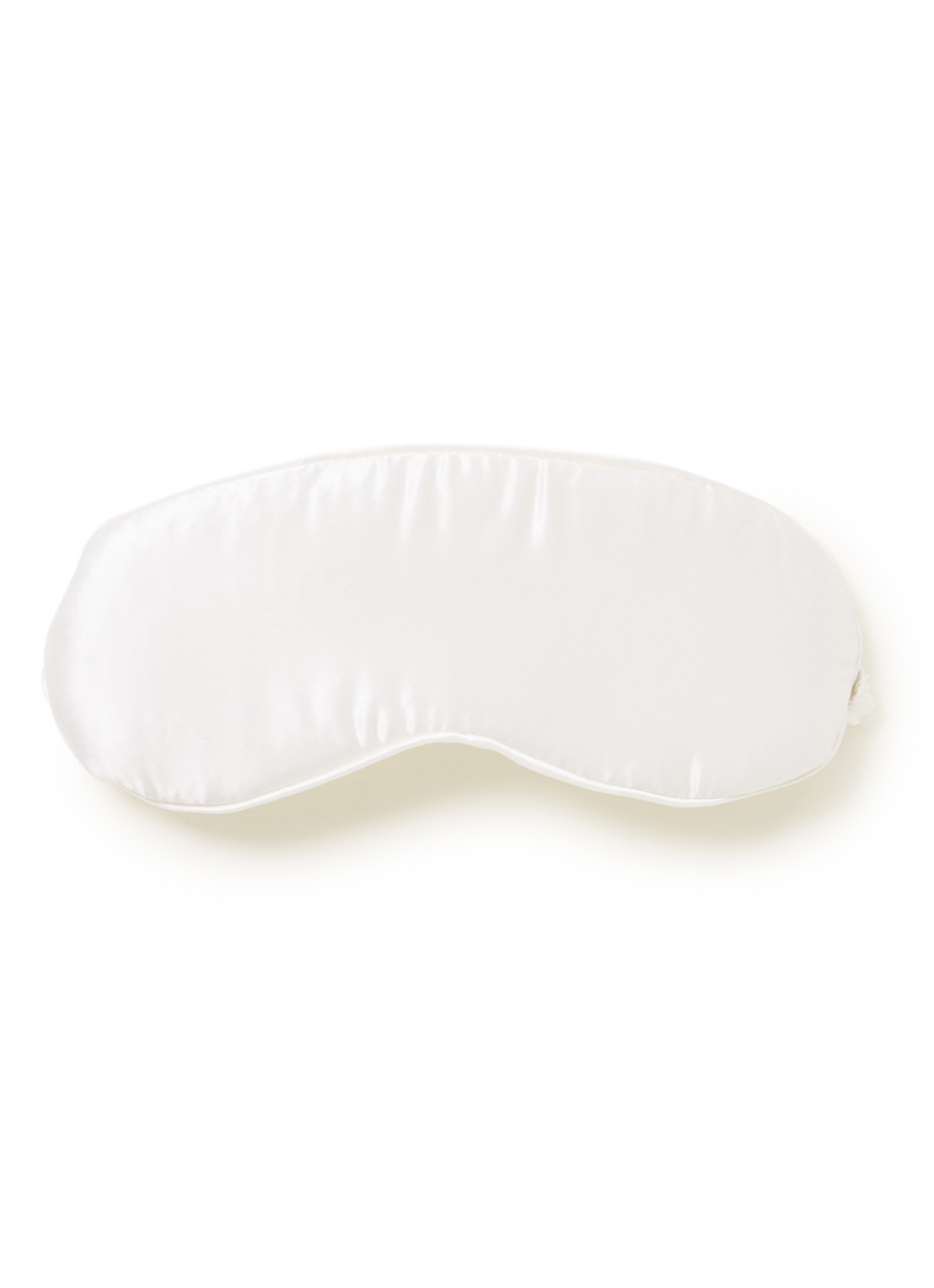 Bovi Silk Sleep Mask - slaapmasker van zijde - voorkant wit