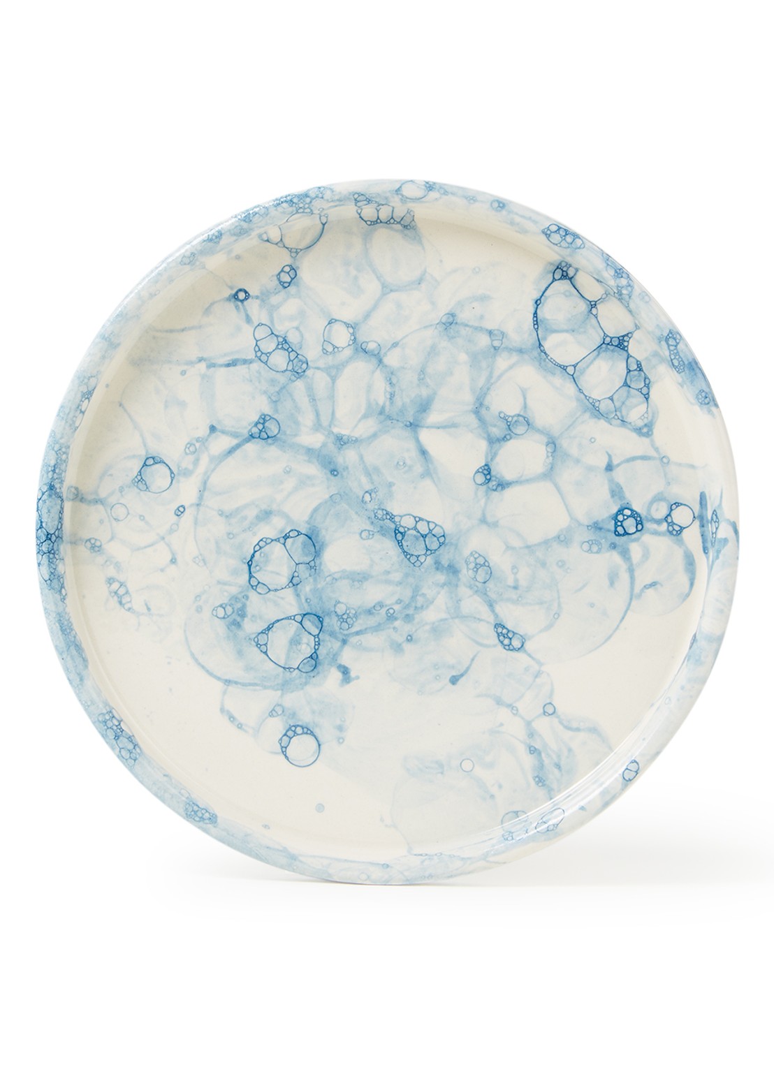 Bowls and Dishes Espuma gebaksbordje 18 cm - voorkant 2 gebroken wit