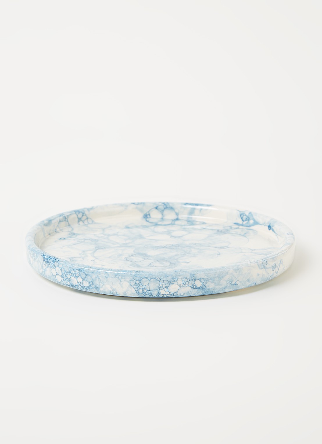 Bowls and Dishes Espuma gebaksbordje 18 cm - voorkant 3 gebroken wit