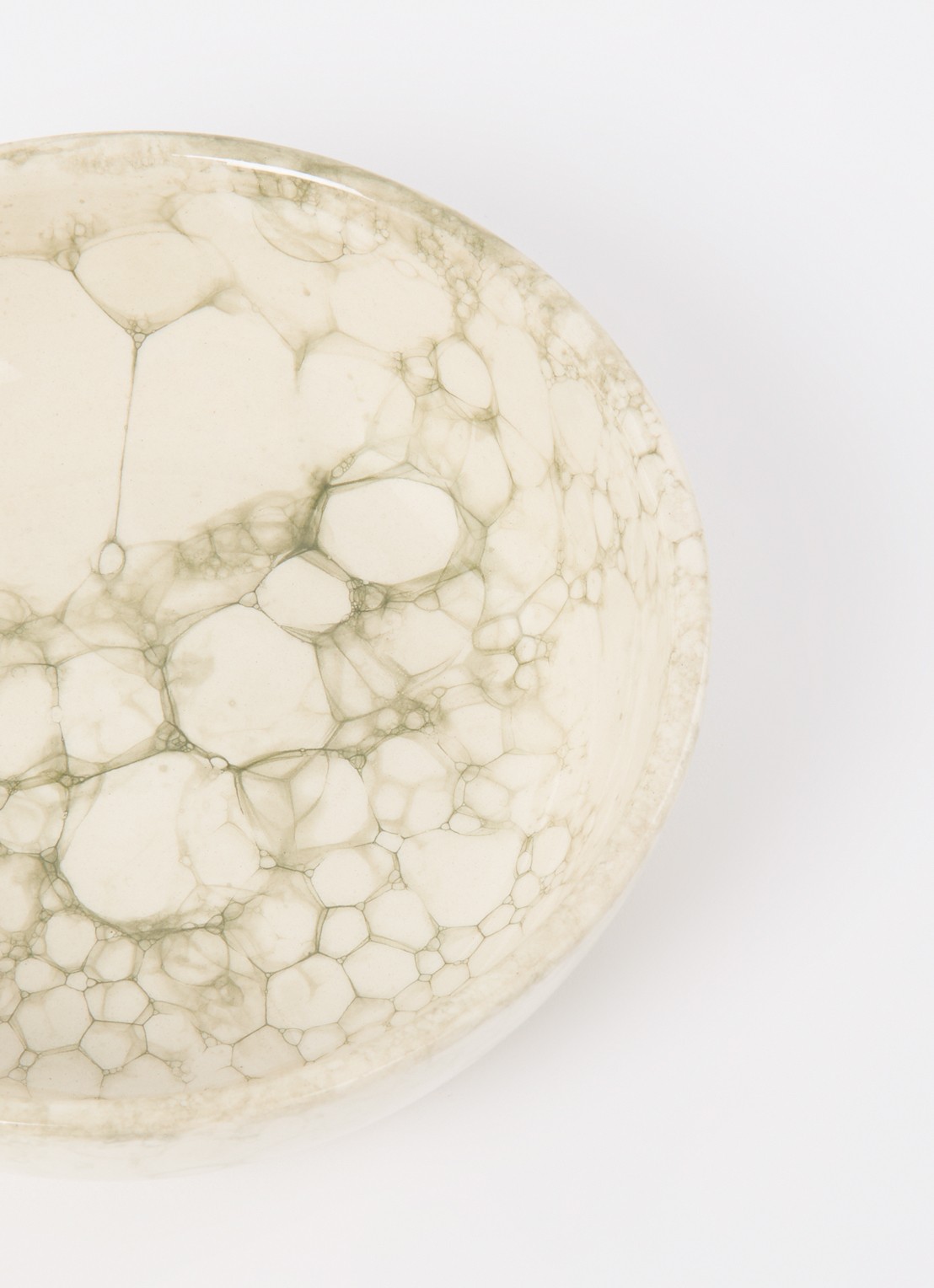 Bowls and Dishes Espuma kom 15 cm set van 2 - detail 2 bronsgroen