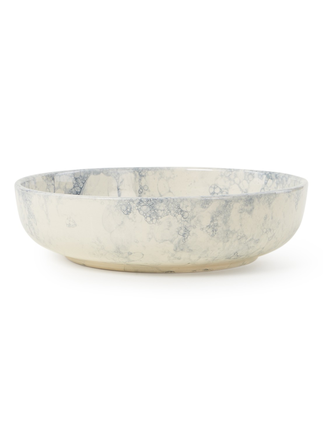 Bowls and Dishes Espuma serveerschaal 31 cm  - voorkant grijs