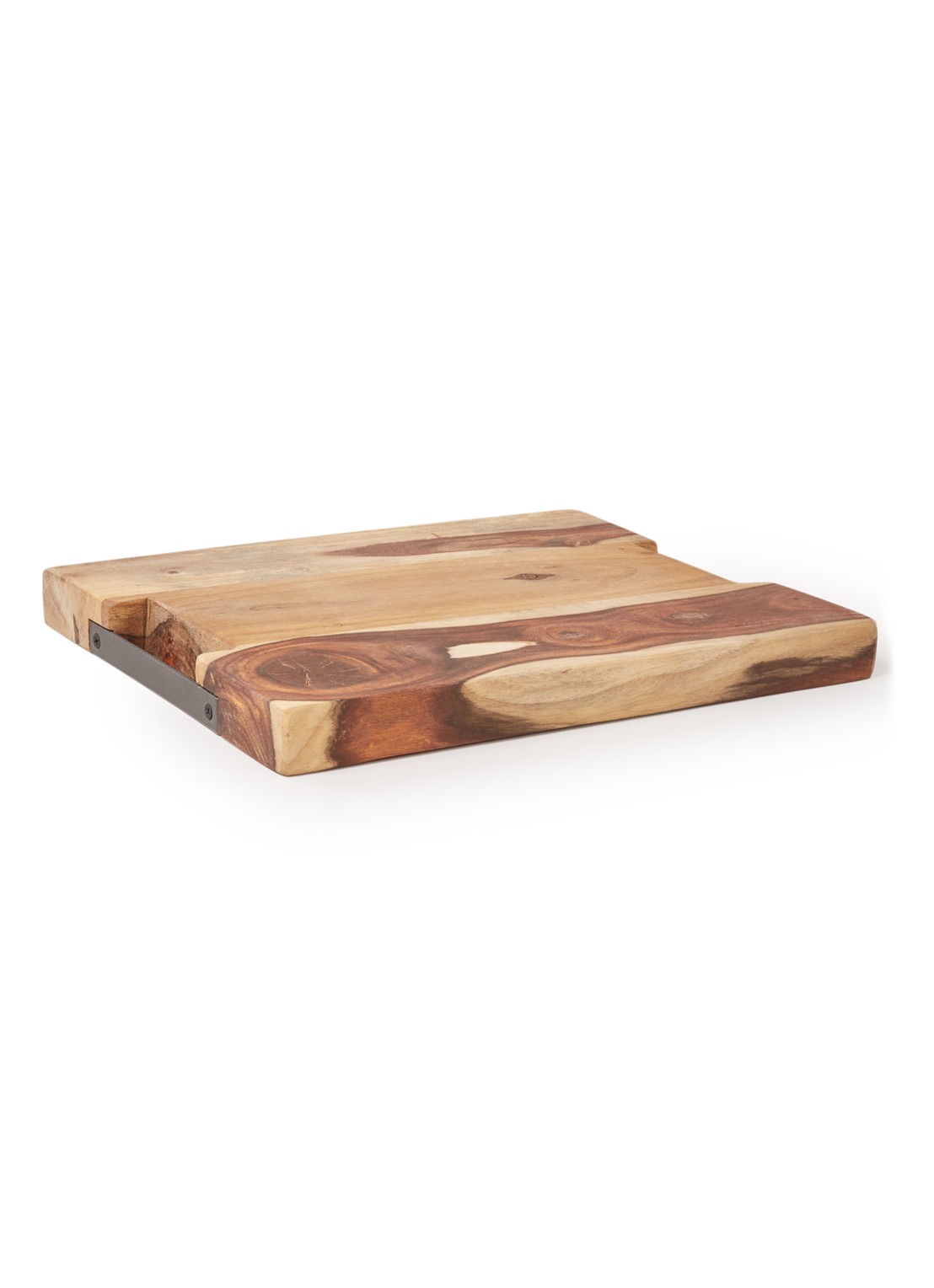 Bowls and Dishes Pure Rose Wood serveerplank 40 x 30 cm - voorkant bruin