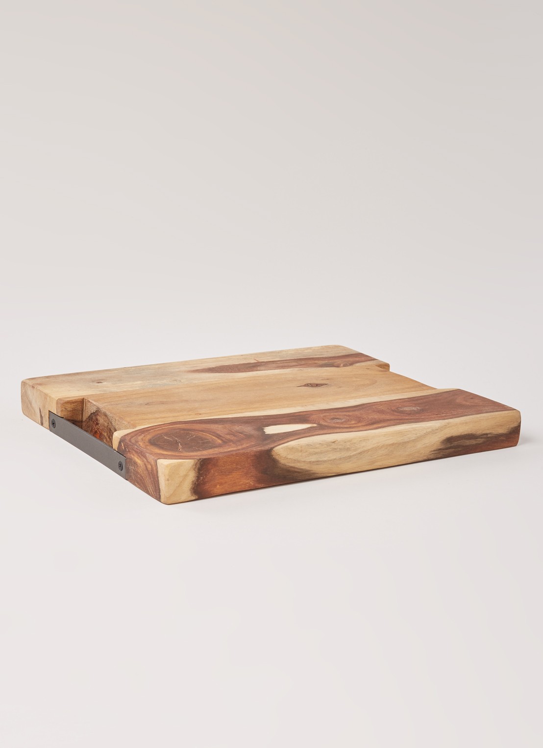 Bowls and Dishes Pure Rose Wood serveerplank 40 x 30 cm - voorkant 3 bruin