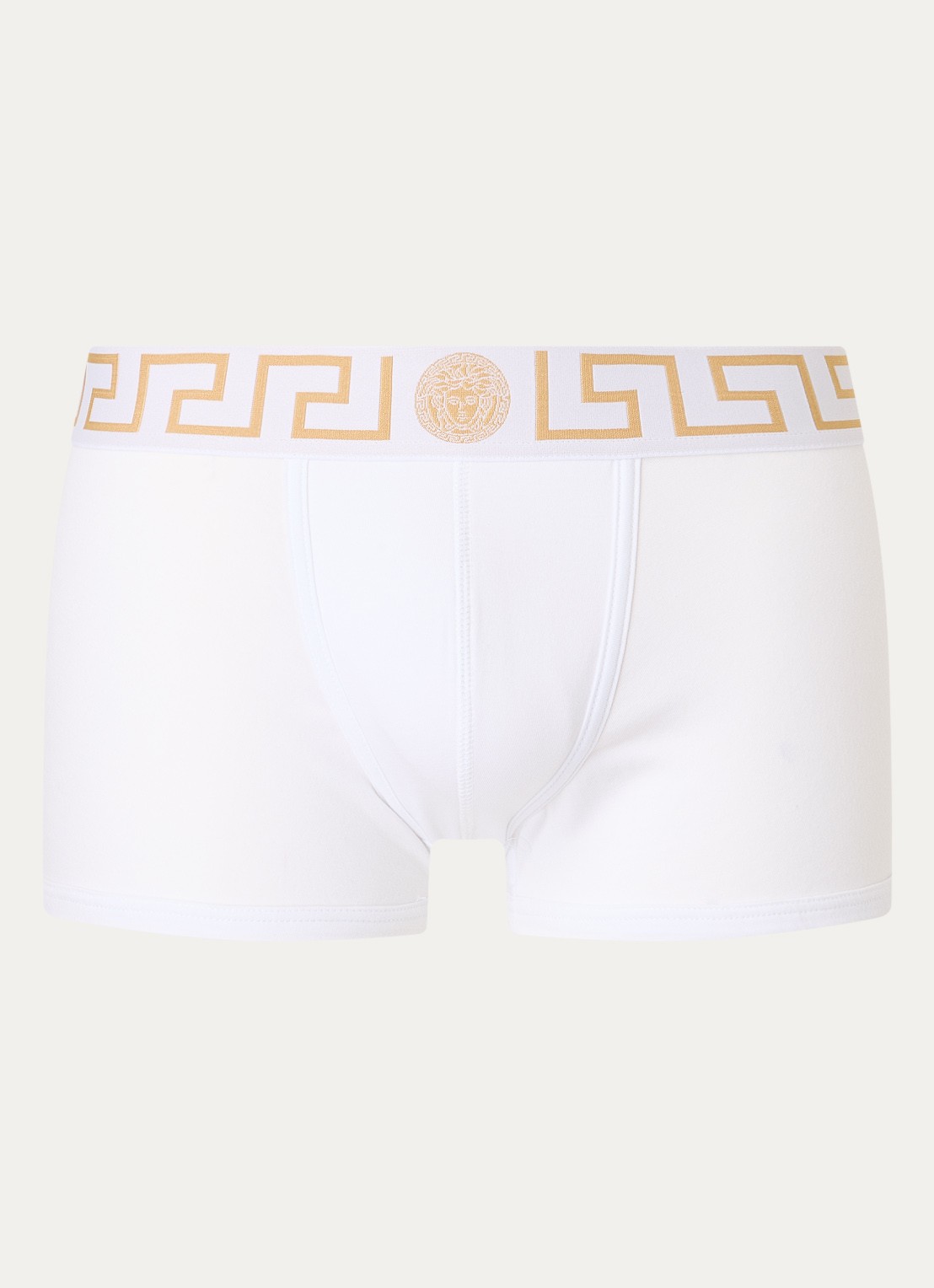 Boxershort met logoband - voorkant 2 wit