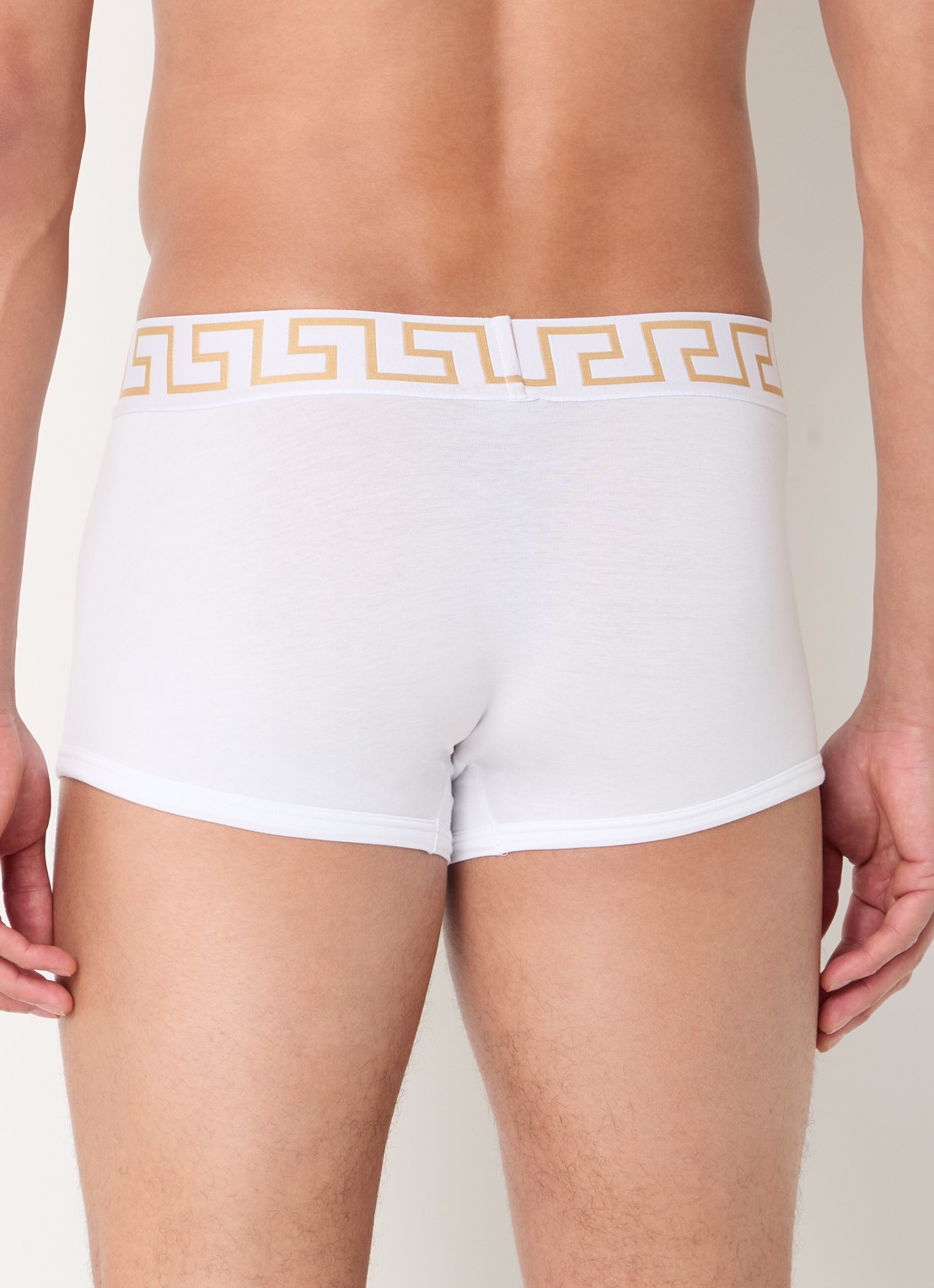 Boxershorts met logoband in 3-pack - achterkant 2 wit