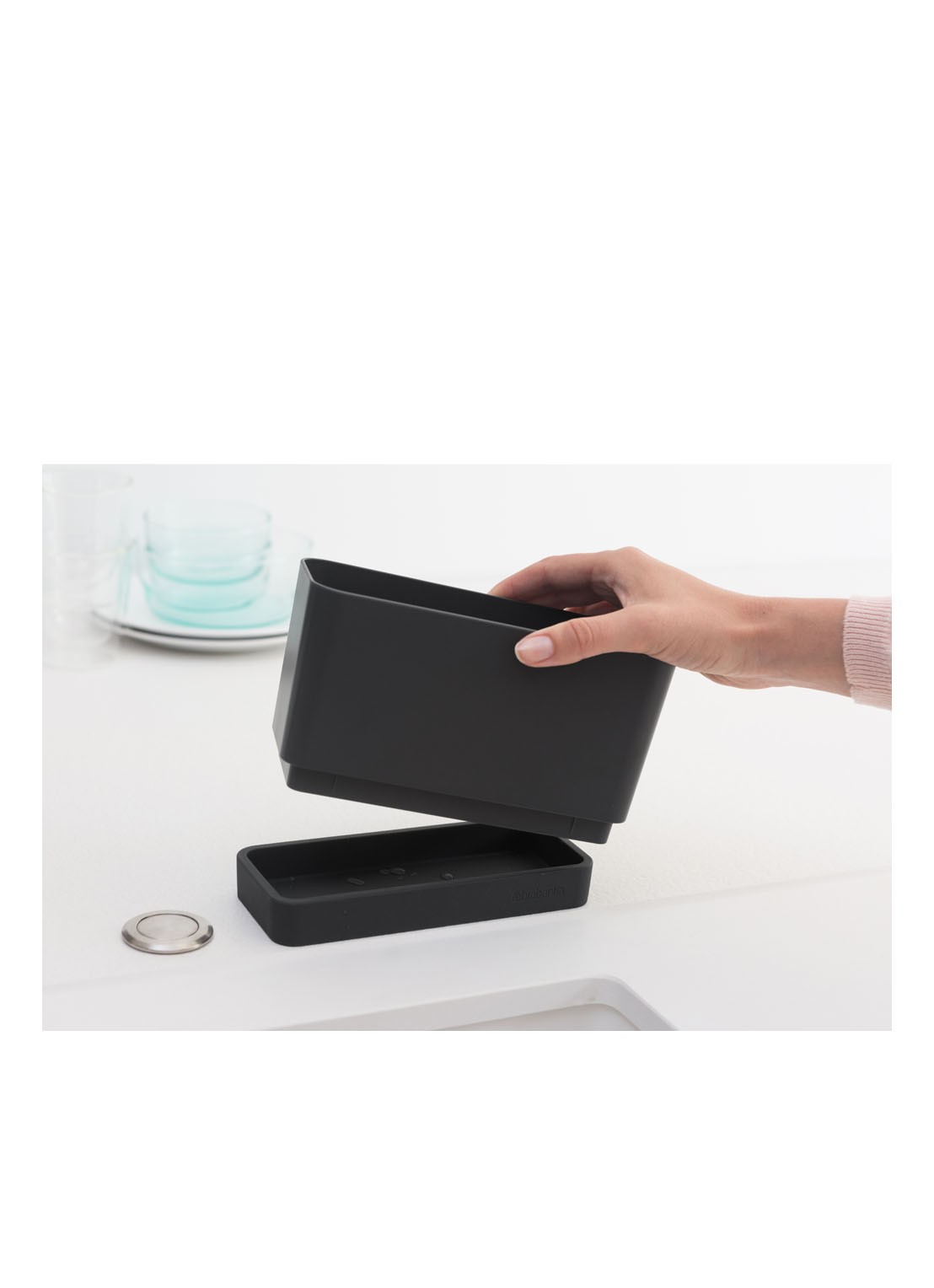 Brabantia Aanrecht organizer - detail 5 donkergrijs