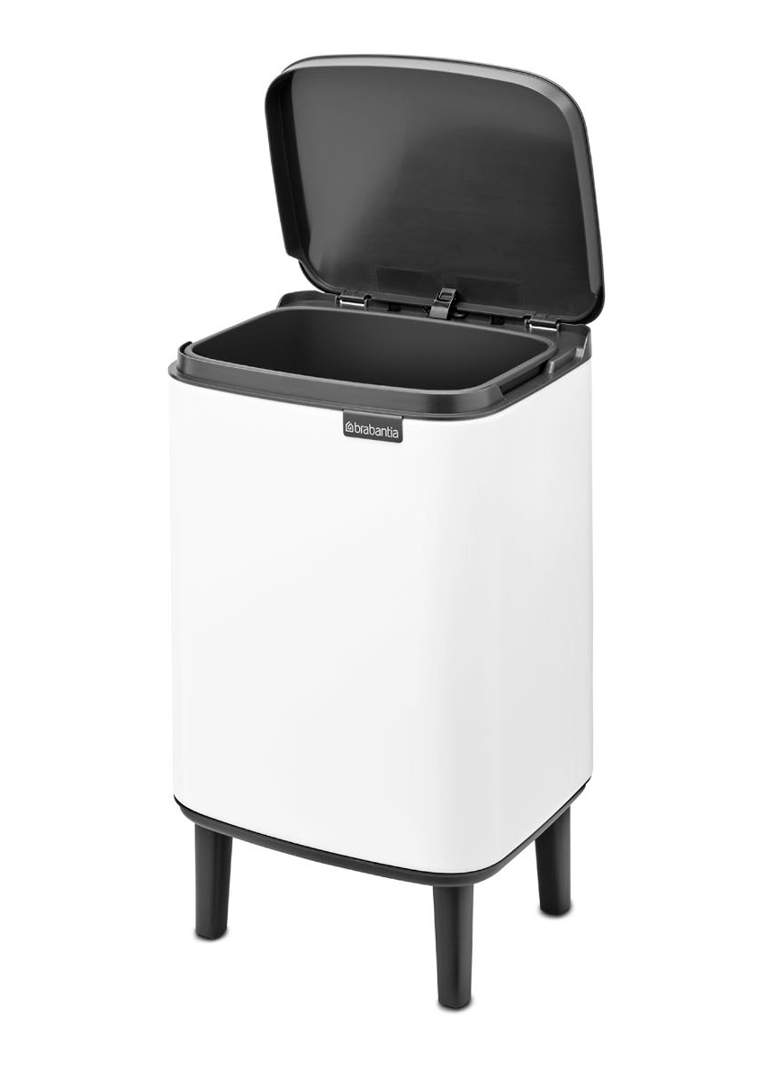 Brabantia Bo Hi afvalemmer 7 liter met kunststof binnenemmer - detail 4 wit