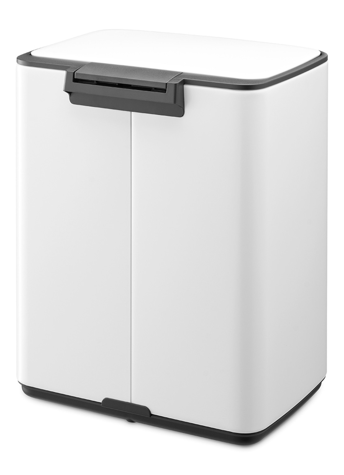 Brabantia Bo pedaalemmer 12 liter - detail wit