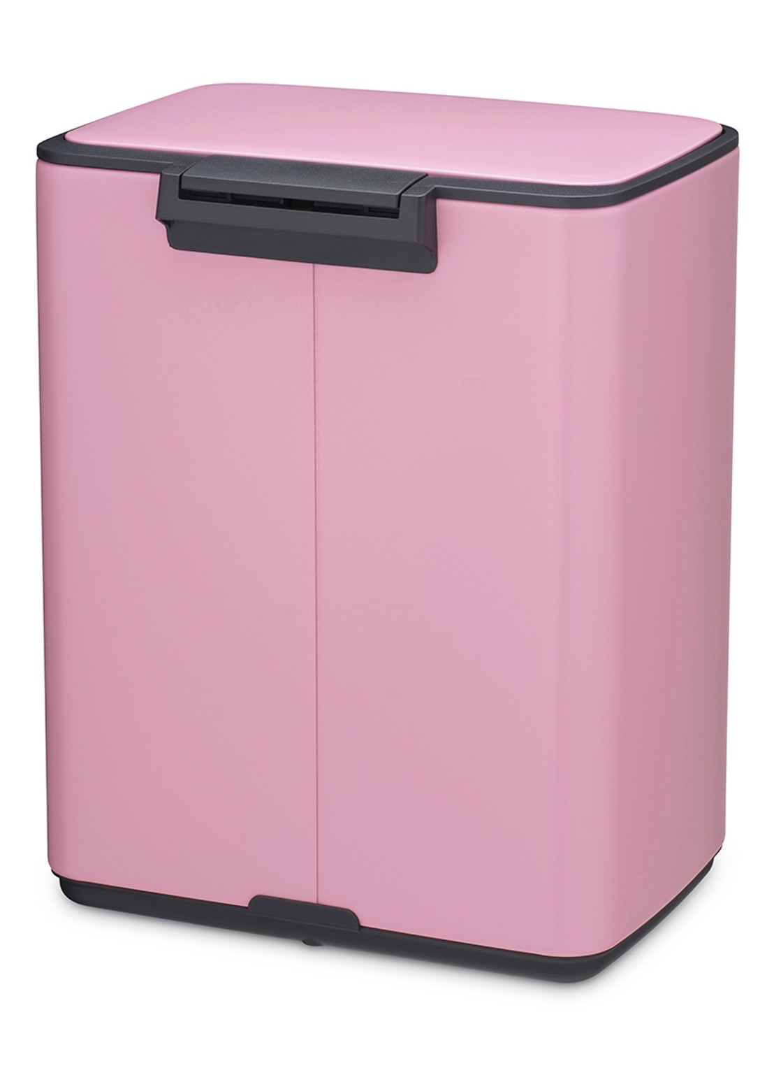 Brabantia Bo pedaalemmer 12 liter - achterkant donkerroze