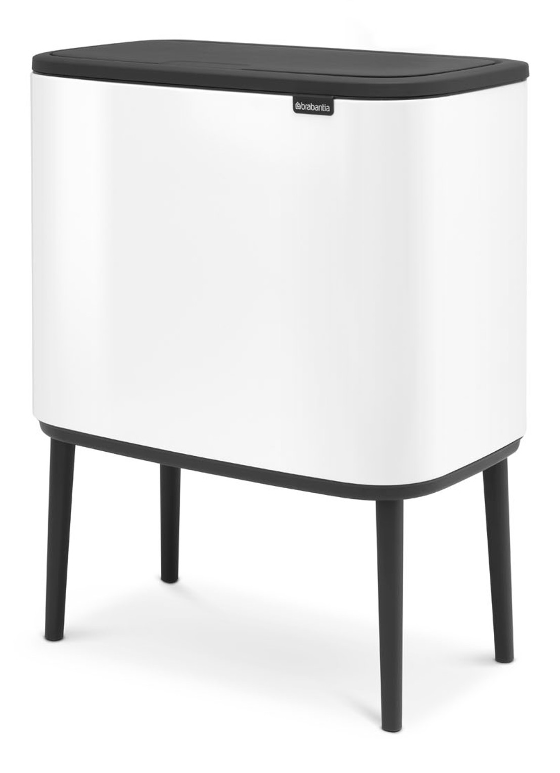 Brabantia Bo pedaalemmer 30 liter - detail wit