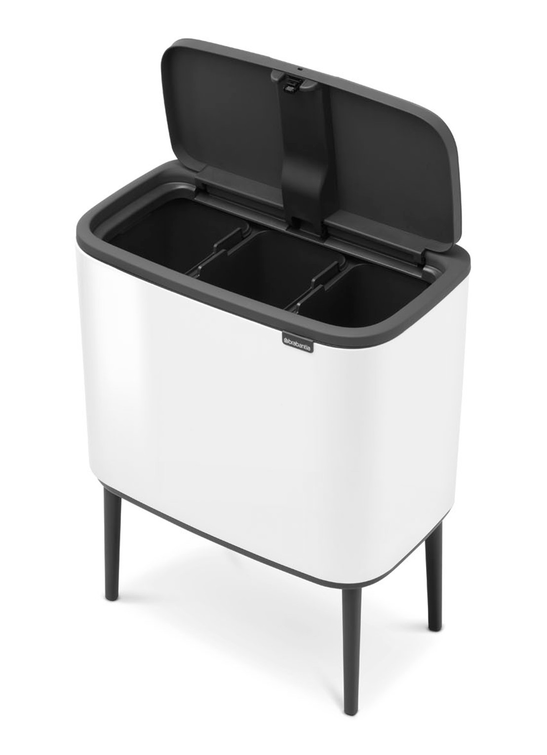 Brabantia Bo pedaalemmer 30 liter - detail 2 wit