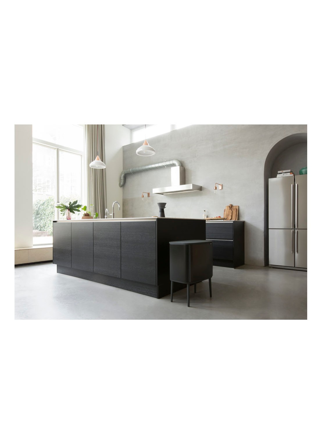 Brabantia Bo pedaalemmer 30 liter - detail 7 zwart