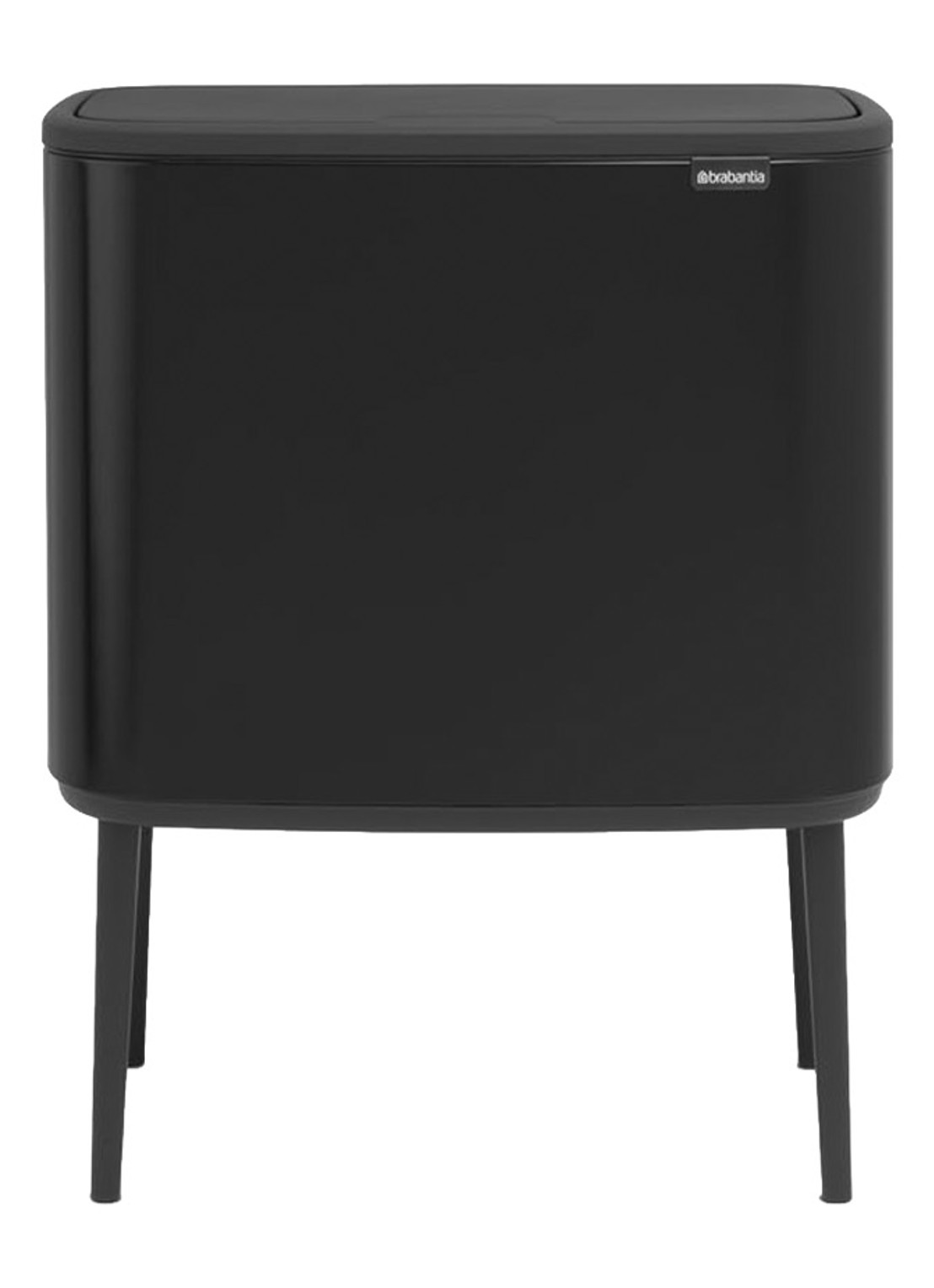 Brabantia Bo pedaalemmer 30 liter - voorkant 6 zwart