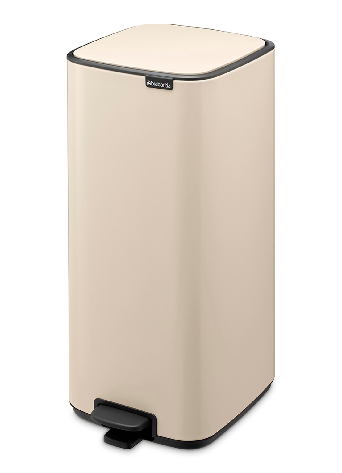 Brabantia Bo pedaalemmer 30 liter - voorkant 6 beige