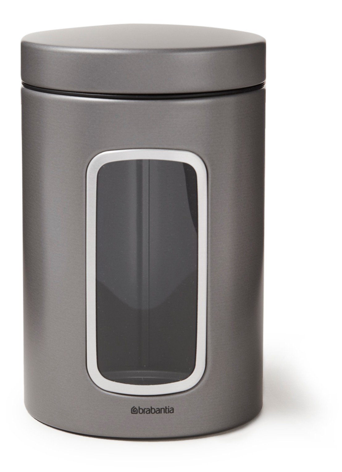 Brabantia Bo pedaalemmer 4 liter  - voorkant grijs