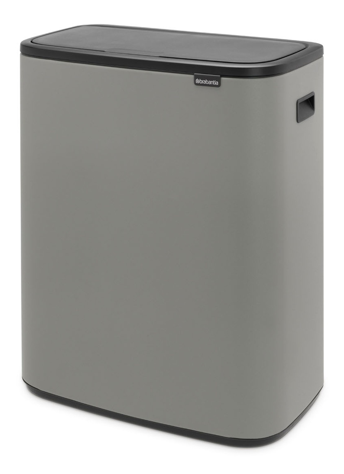 Brabantia Bo Touch Bin  duo prullenbak met deksel  2 x 30 liter - detail 3 grijs