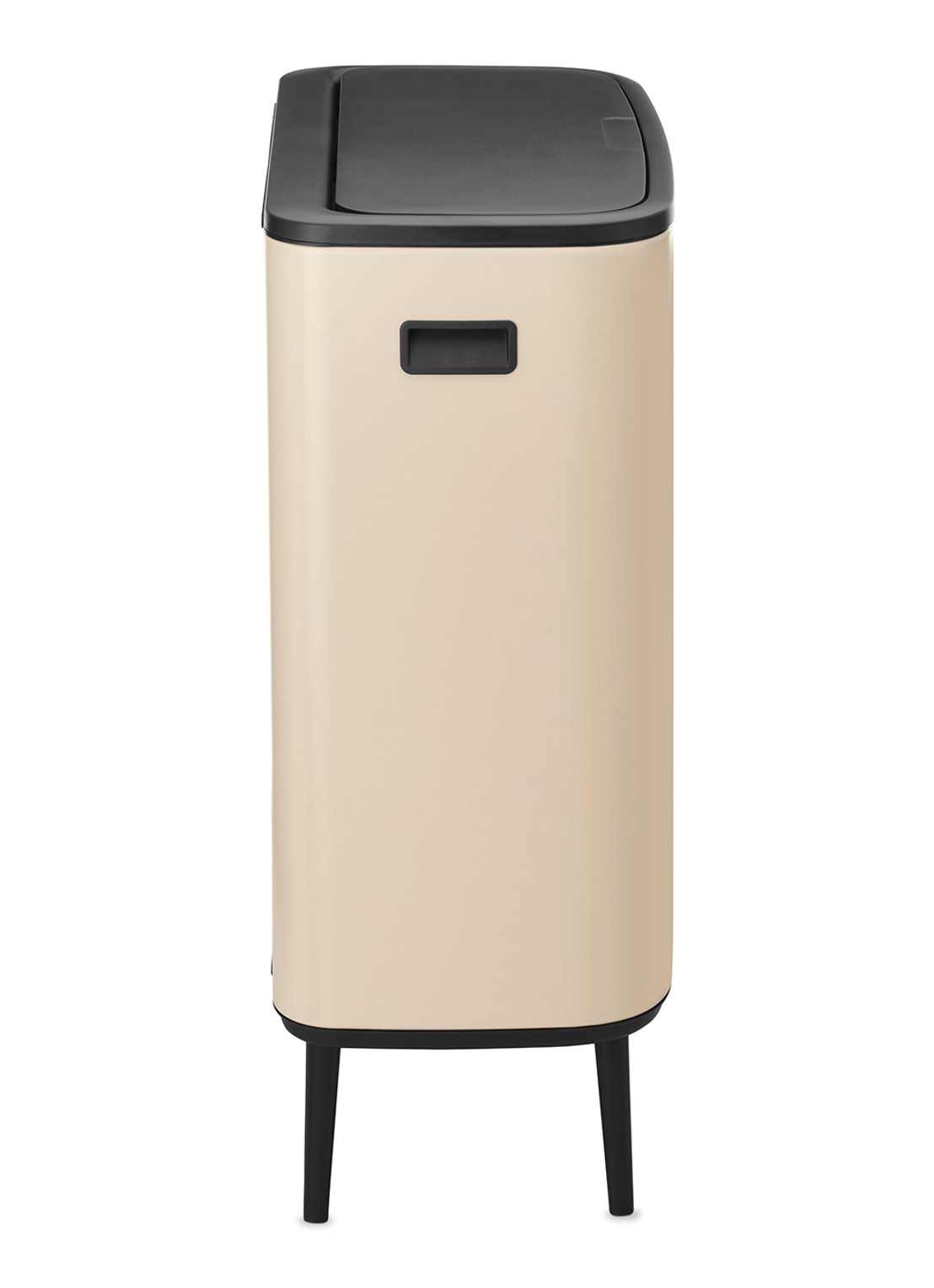 Brabantia Bo Touch Bin Hi prullenbak 60 liter - achterkant 8 beige