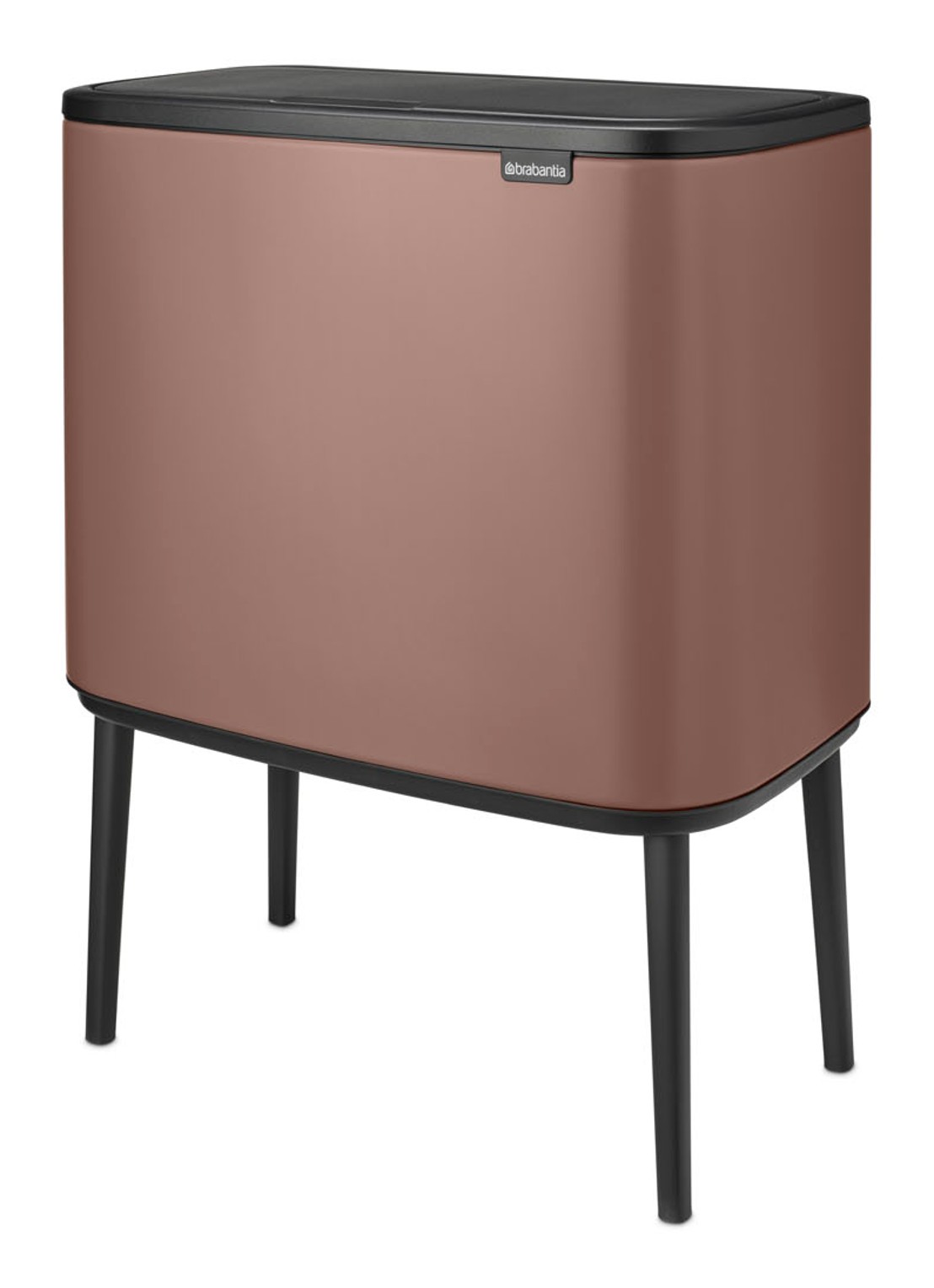 Brabantia Bo Touch Bin prullenbak 11 + 23 liter - achterkant 8 taupe