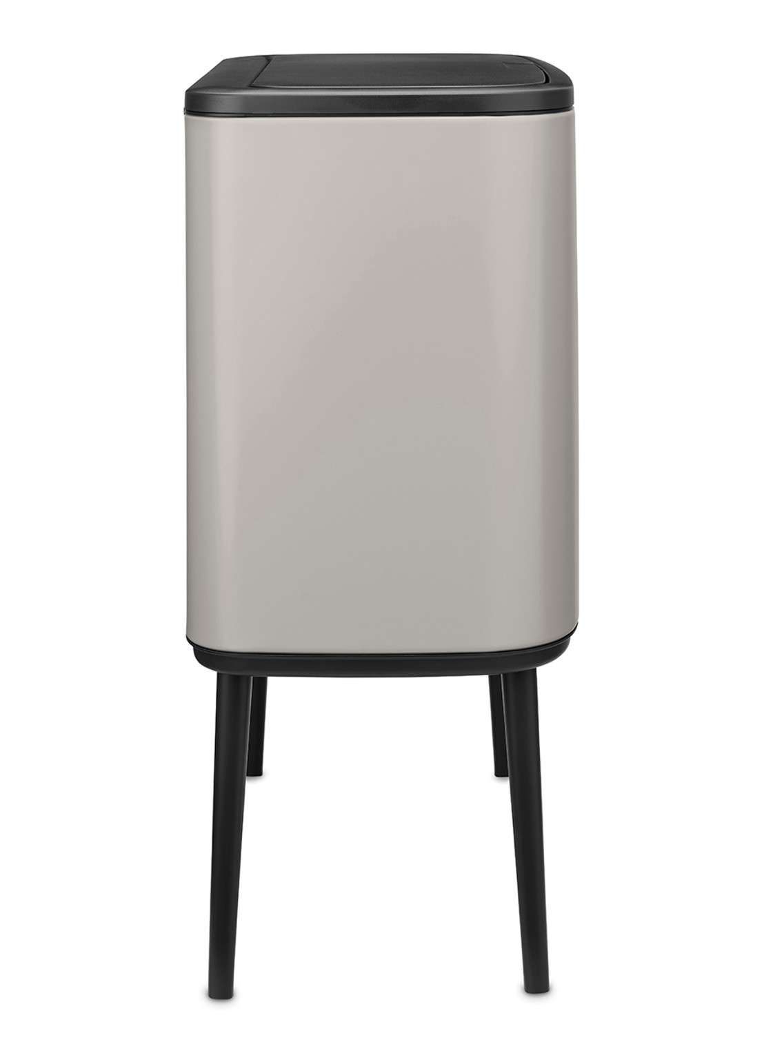 Brabantia Bo Touch Bin prullenbak 36 liter - achterkant 3 middengrijs