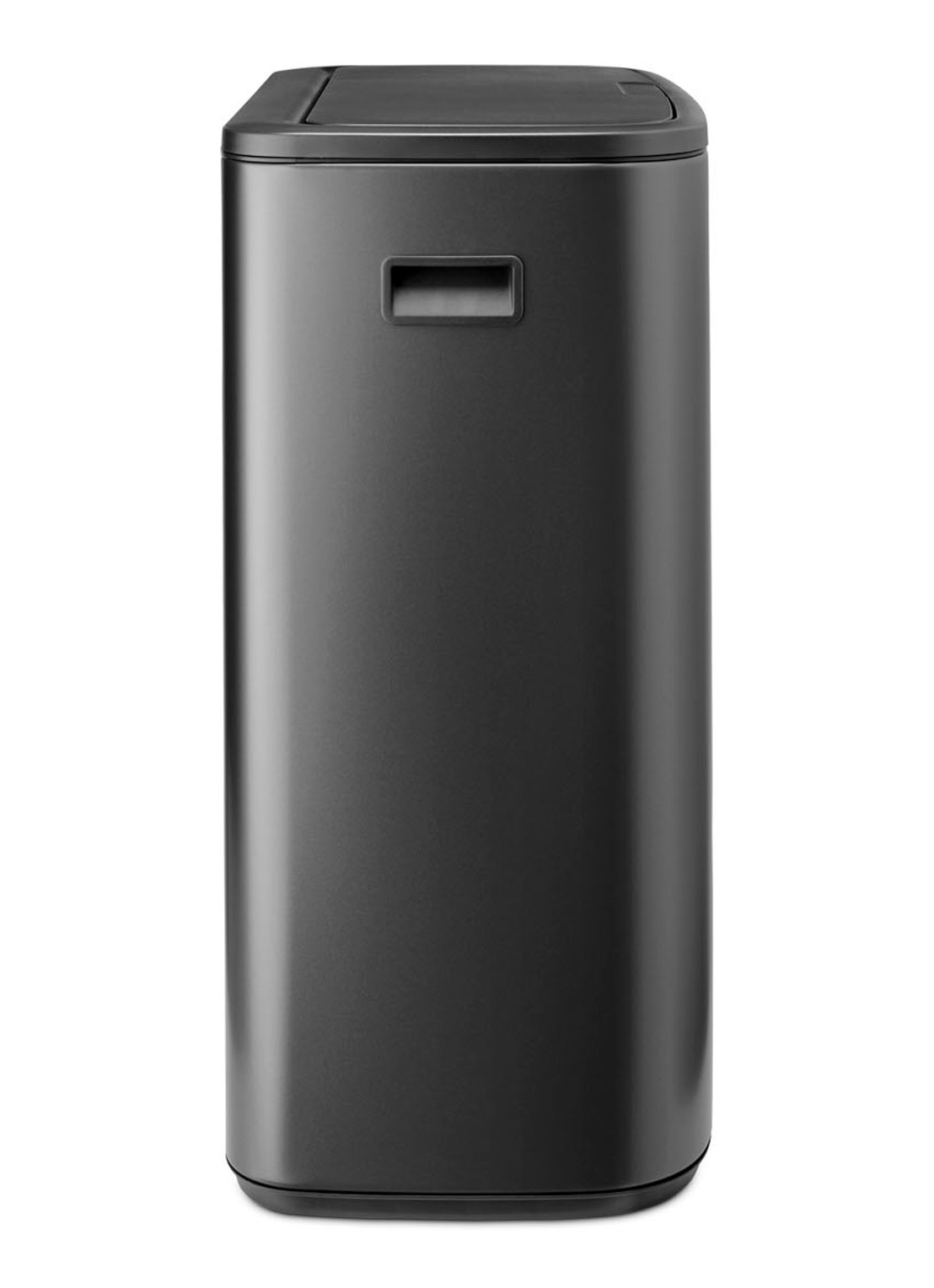 Brabantia Bo Touch Bin prullenbak 60 liter - voorkant 2 grijs