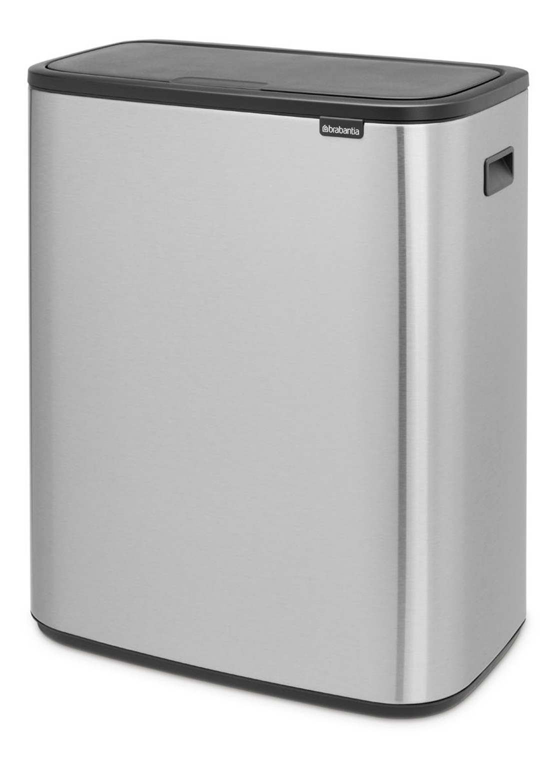 Brabantia Bo Touch Bin prullenbak met deksel 60 liter - detail 3 zilver