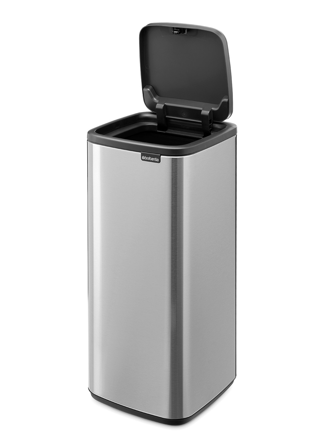 Brabantia Bo touch prullenbak 30 liter - achterkant 8 zilver
