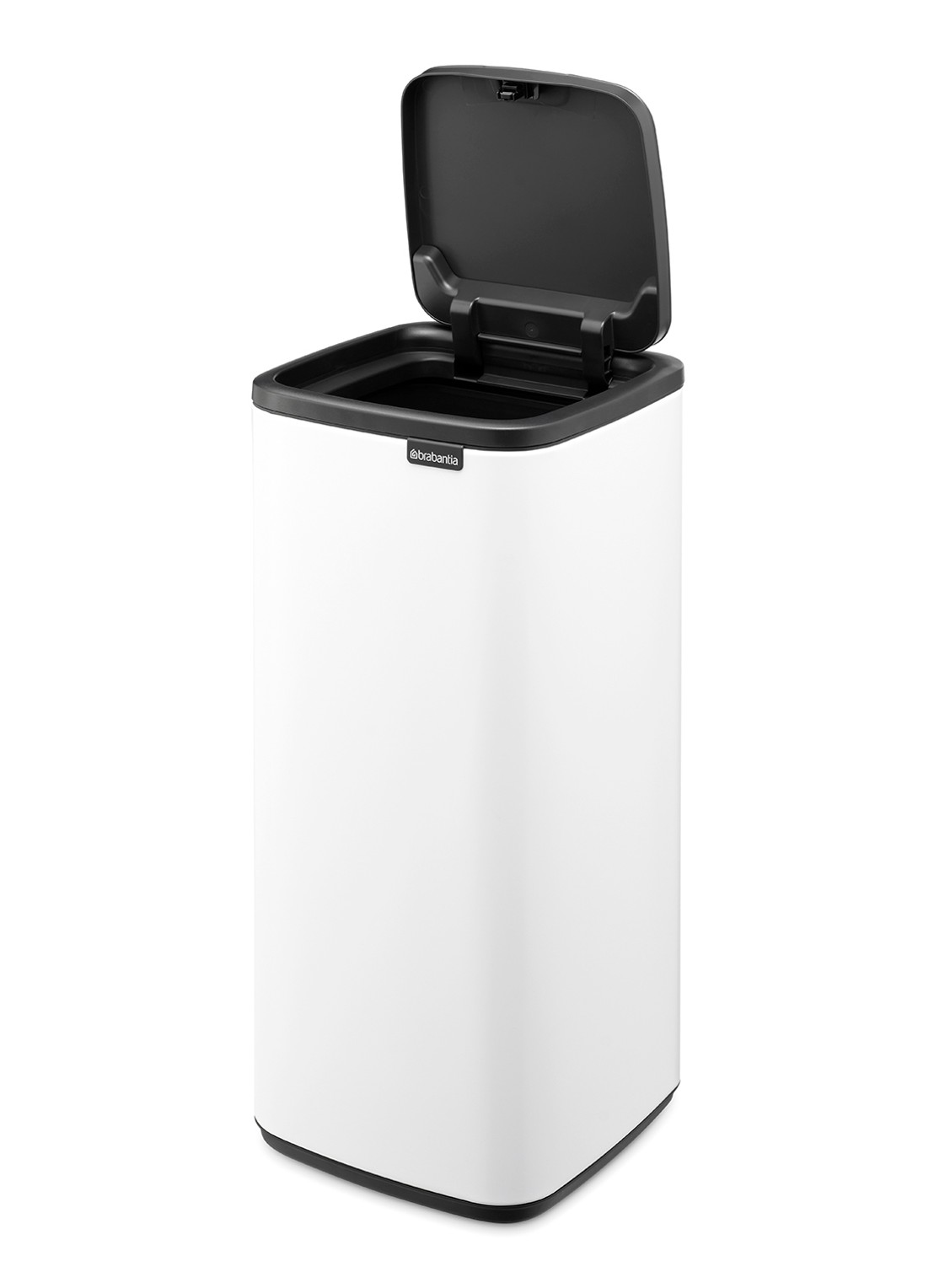 Brabantia Bo touch prullenbak 30 liter - achterkant 8 wit