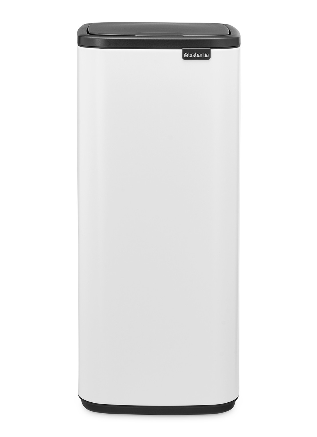 Brabantia Bo touch prullenbak 30 liter - voorkant 2 wit