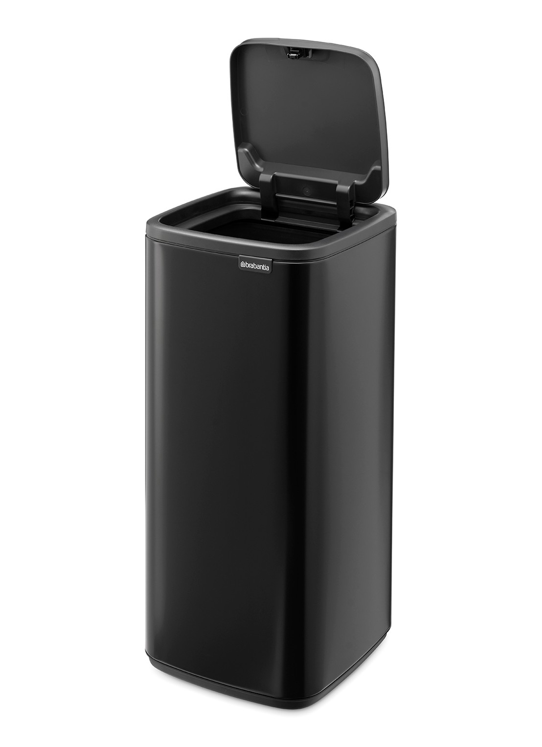 Brabantia Bo touch prullenbak 30 liter - achterkant 8 zwart