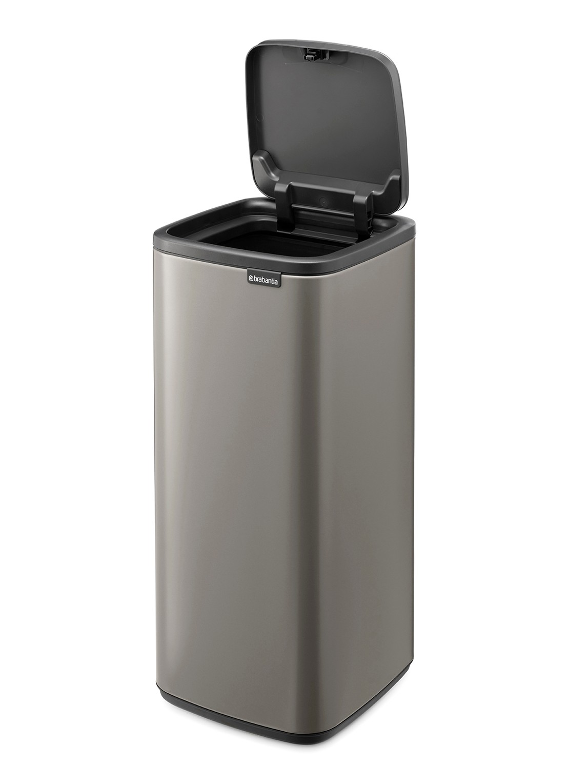 Brabantia Bo touch prullenbak 30 liter - achterkant 6 grijs