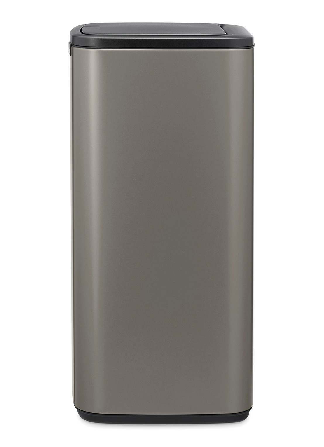 Brabantia Bo touch prullenbak 30 liter - detail 2 grijs