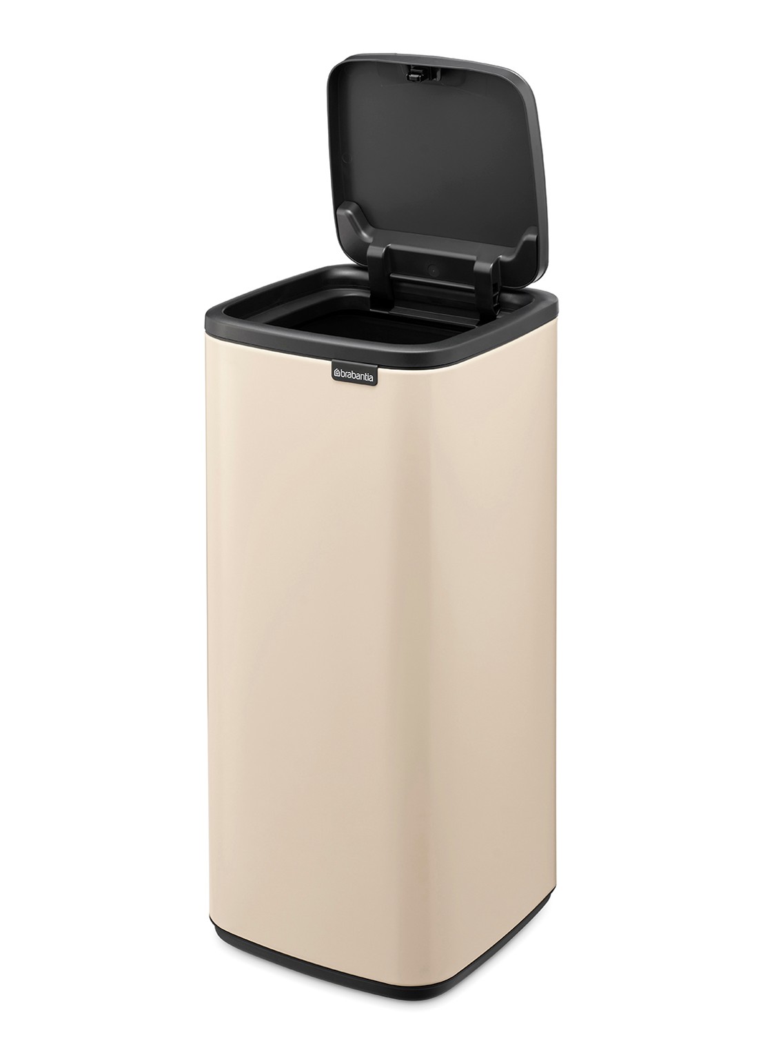 Brabantia Bo touch prullenbak 30 liter - achterkant 8 beige