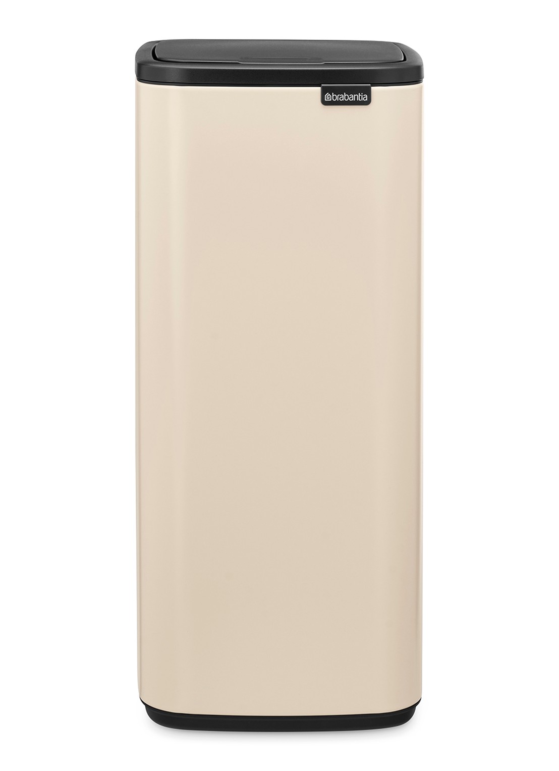 Brabantia Bo touch prullenbak 30 liter - voorkant 7 beige