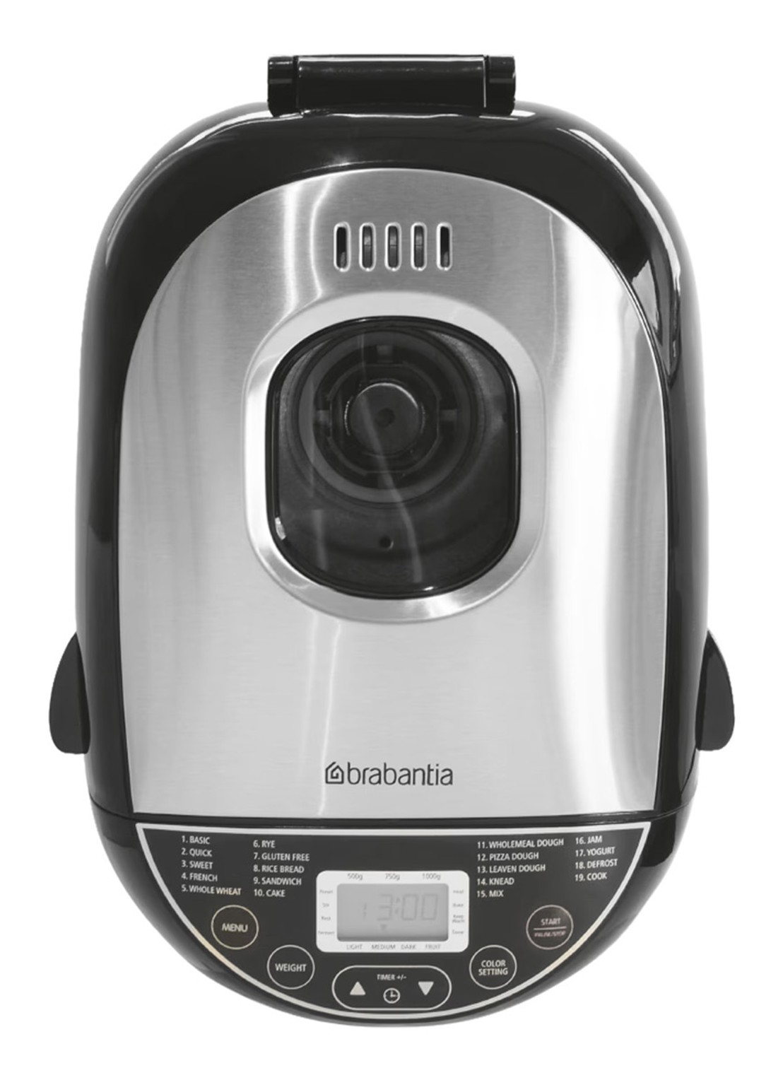 Brabantia Broodbakmachine BBEK1114 - detail zilver