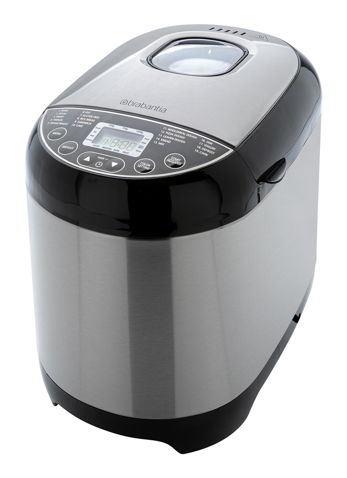 Brabantia Broodbakmachine BBEK1114 - voorkant 4 zilver