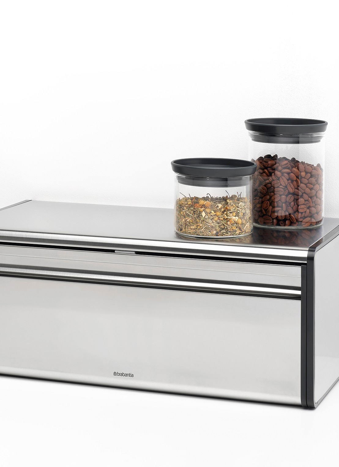 Brabantia  Broodtrommel 46,5 cm - detail 4 lichtgrijs