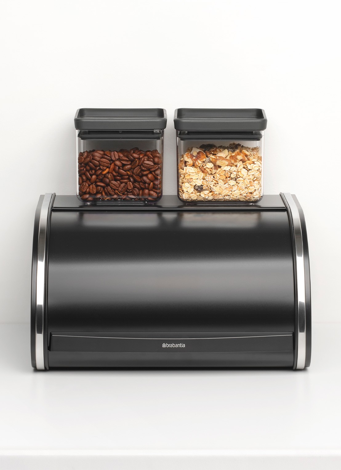 Brabantia Broodtrommel met schuifdeksel  - detail 7 zwart