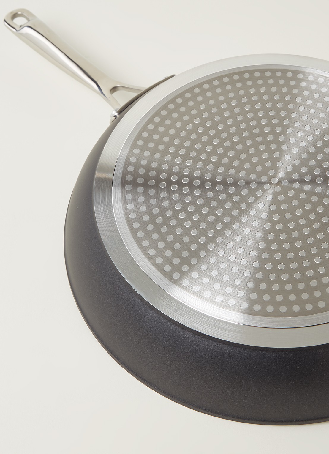 Brabantia Chrome koekenpan Ø30 cm - detail zwart