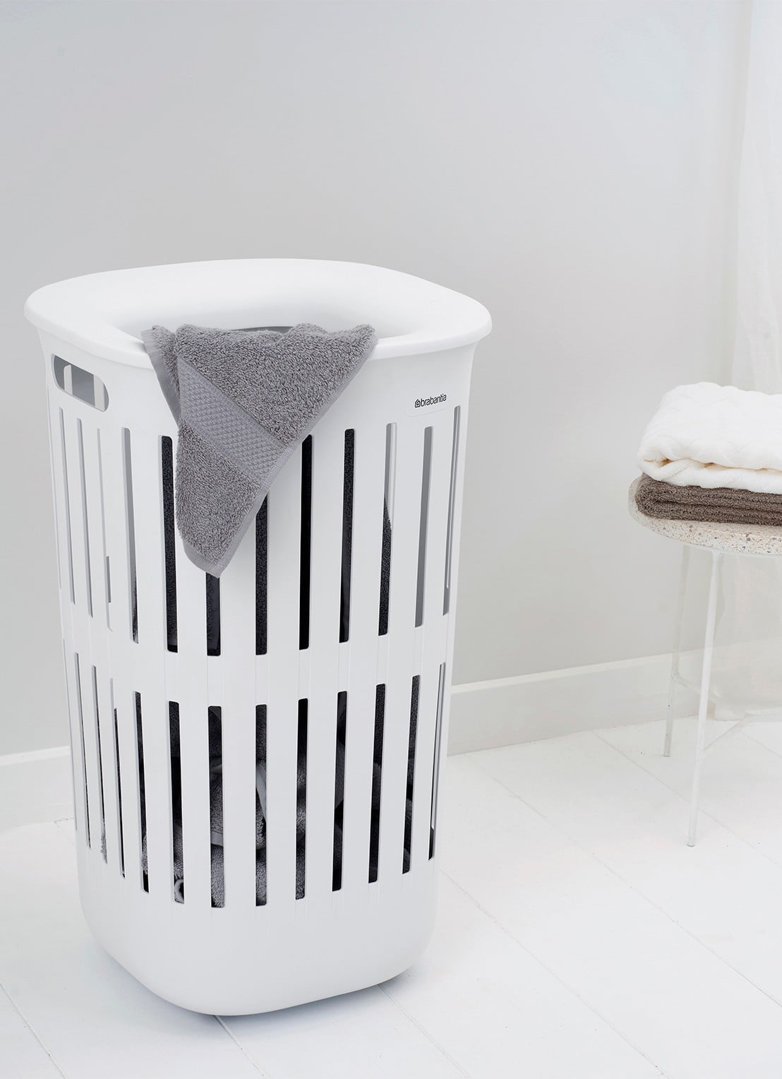 Brabantia Collect-It wasmand 55 liter set van 2 - detail 5 wit
