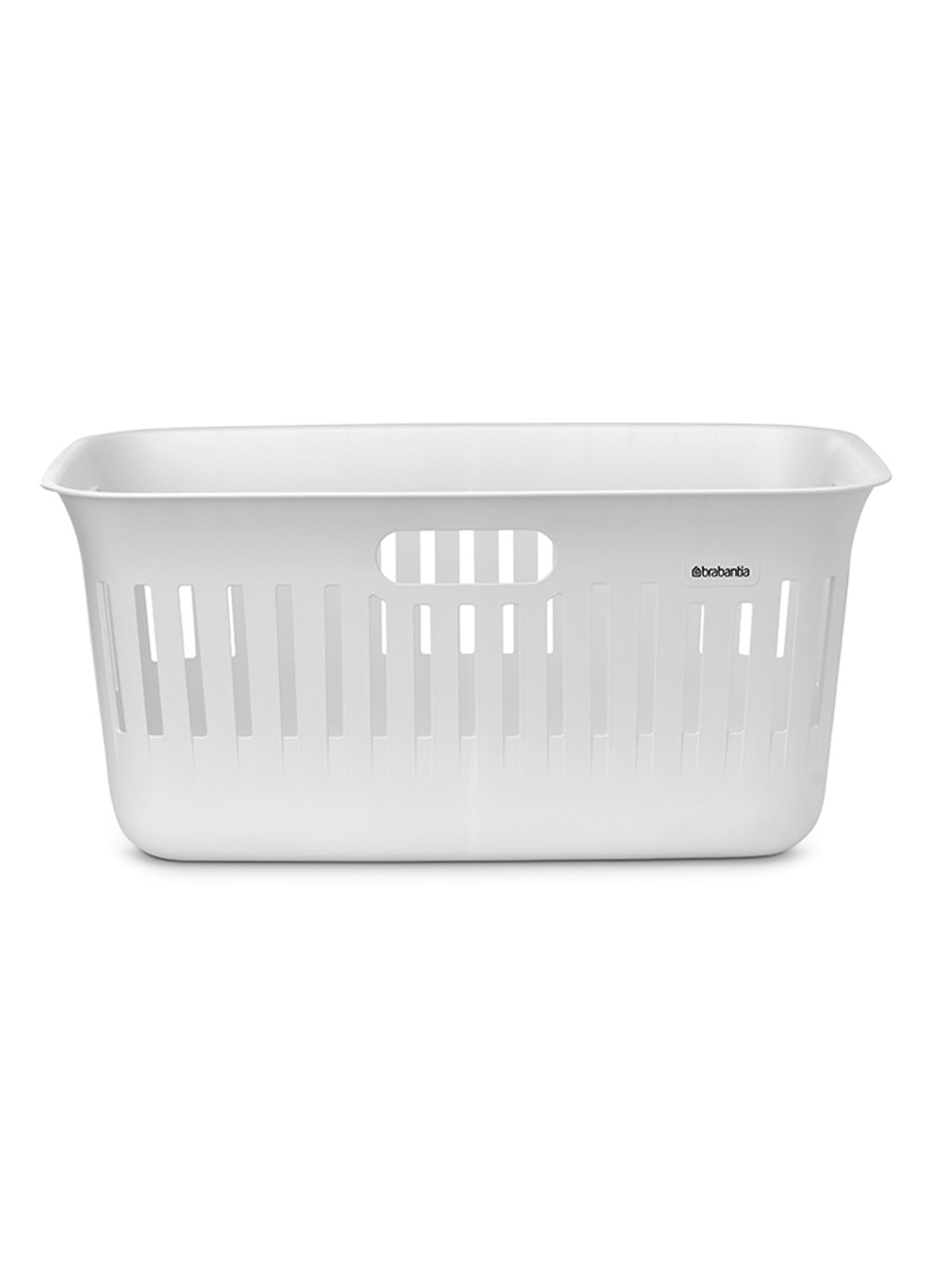 Brabantia Collect-It wasmand met deksel 40 liter set van 2 - voorkant 7 wit