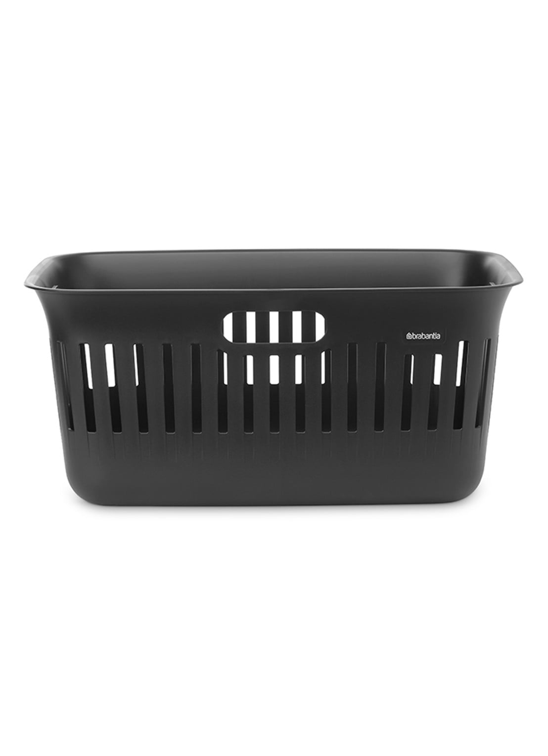 Brabantia Collect-It wasmand met deksel 40 liter set van 2 - voorkant 2 zwart